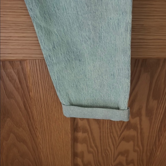 Anthropologie Pilco Straight Leg Jeans in Blue and Brown ocean wash - Picture 7 of 8